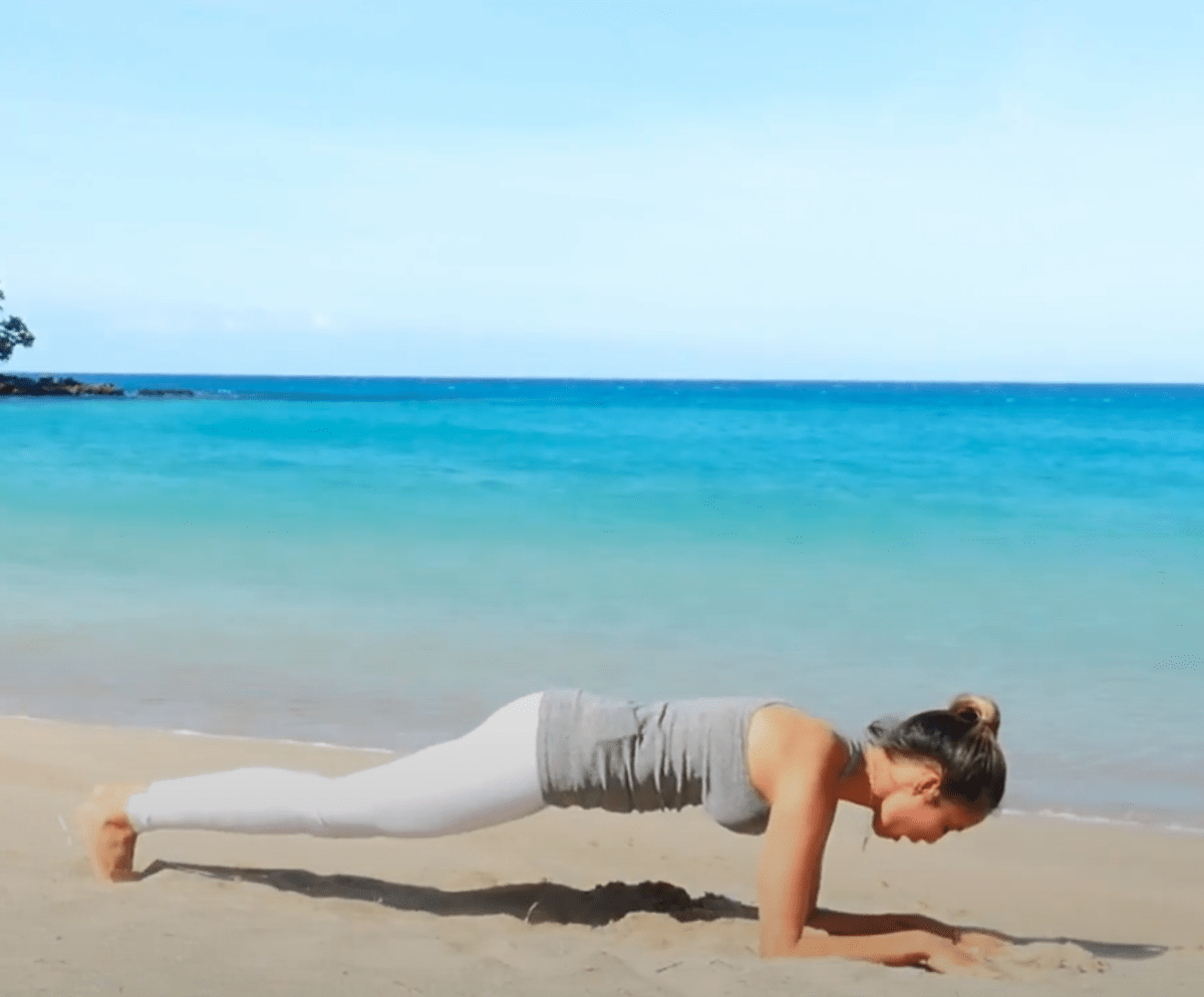 Dolphin Plank Pose