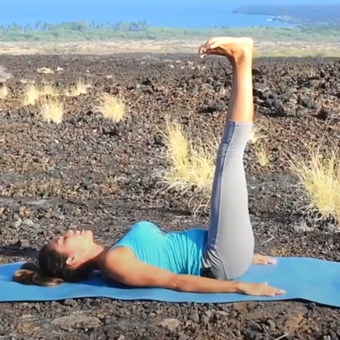 Legs Up the Wall Pose